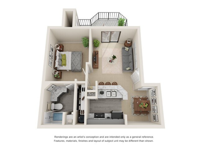 A - Renovated L1509 floor plan